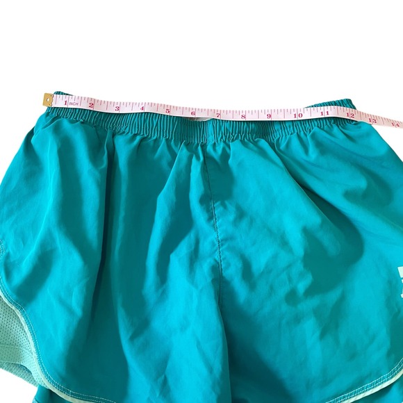 Texas A&M Workout Running Athletic Shorts Green Turquoise Size M for Women - Picture 7 of 8